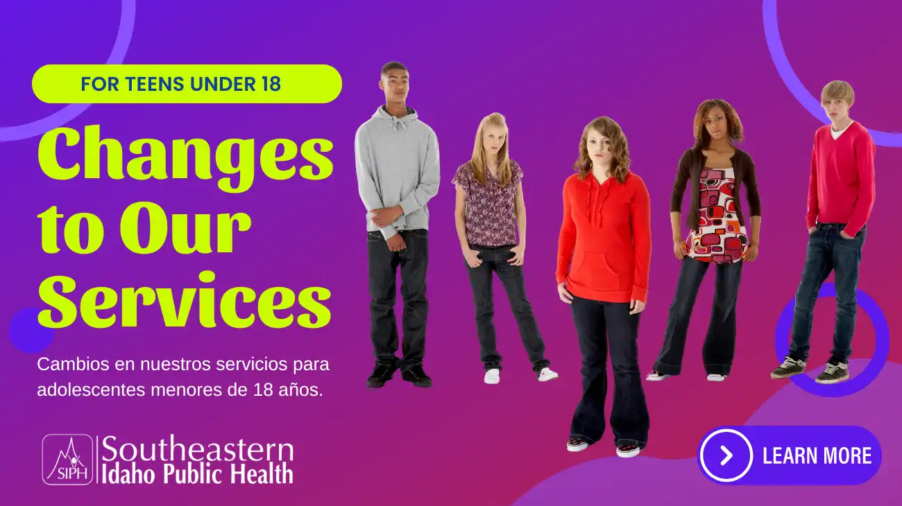 Changes to Services at Southeastern Idaho Public Health