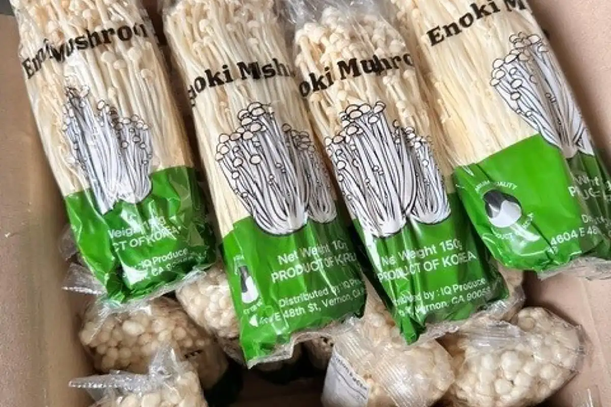IQ Produce Enoki Mushrooms recall information