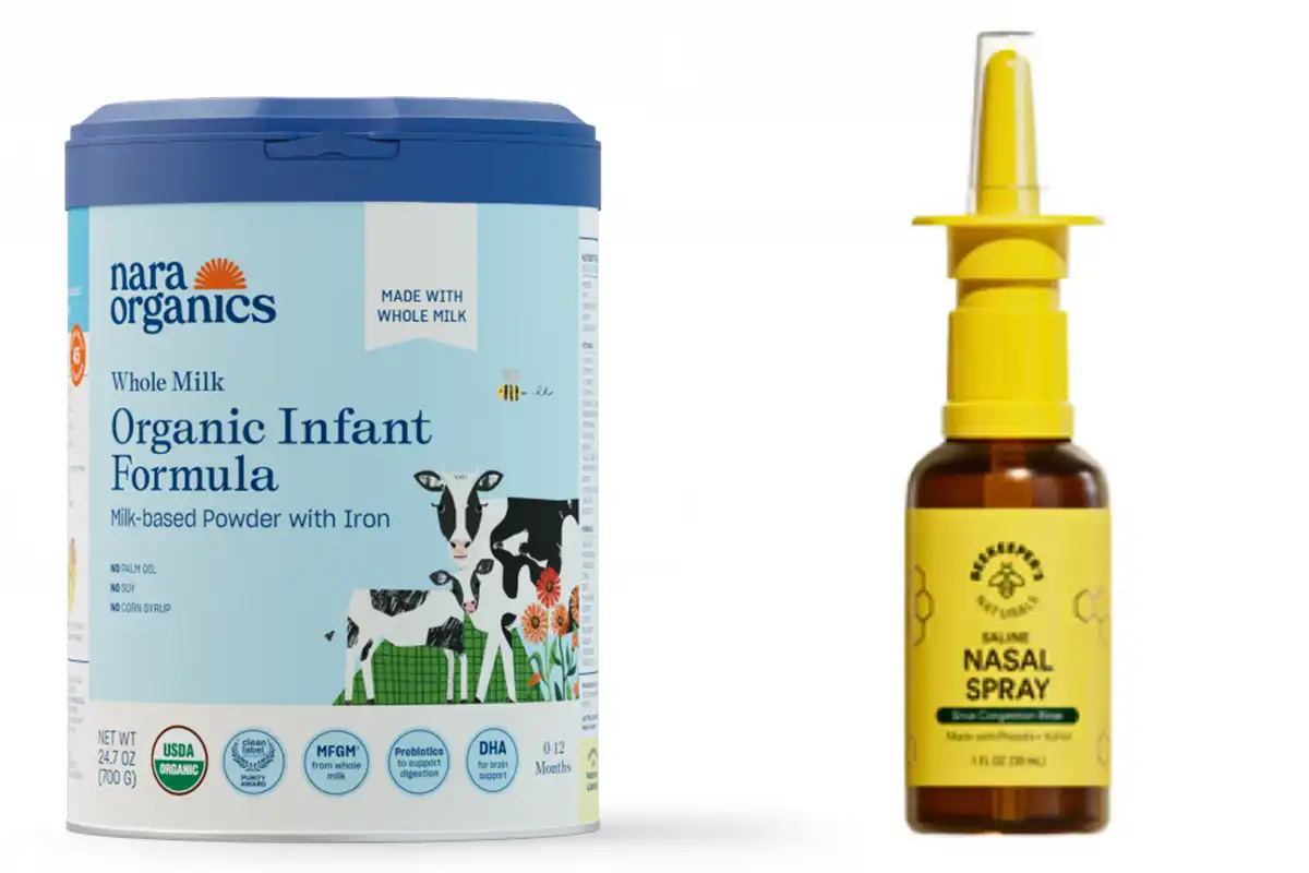 Recall alert for Nara Organics infant formula and Beekeeper’s Naturals saline nasal spray